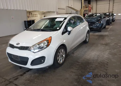 2013 Kia Rio Ex from USA, damaged, VIN KNADN5A35D6138495